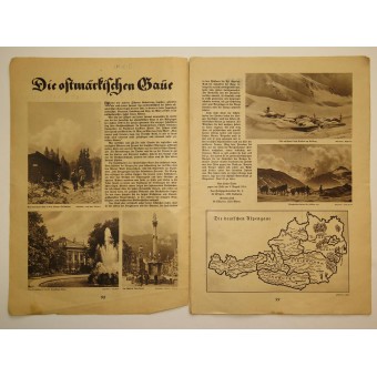 Hilf mit!, Nr.7, Avril 1941, Illustrierte deutsche Schülerzeitung pour Hitlerjugend. Espenlaub militaria